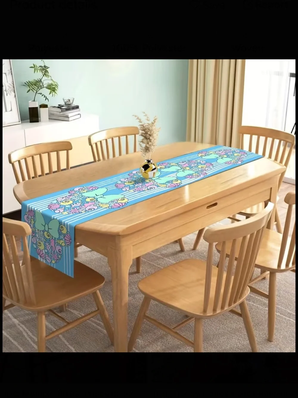 Summer Mickey Ears Table Runner